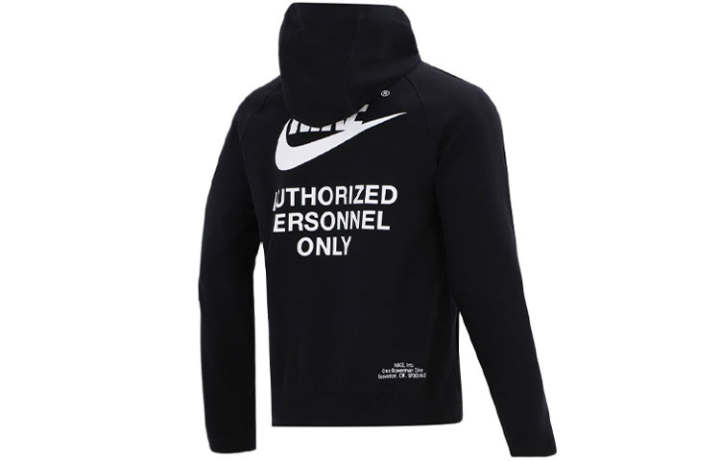 Nike Nike Jackets Men's Black Hooded Non Detachable Moderate Other
