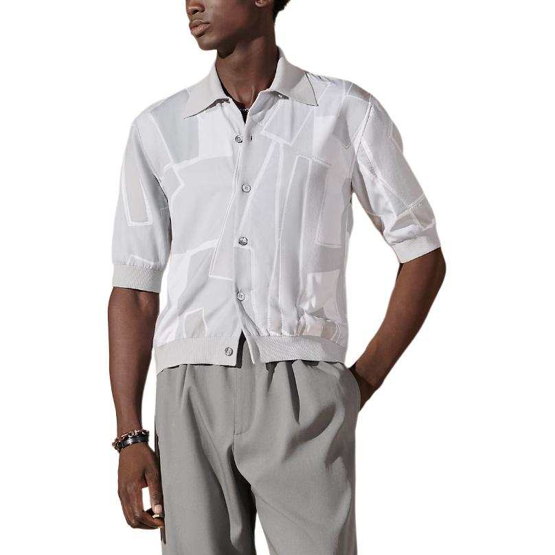 HERMES HERMES SS24 Knitwear Men's Gray