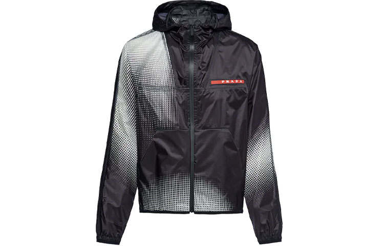 PRADA PRADA Jackets & Coats Men's Black Gray
