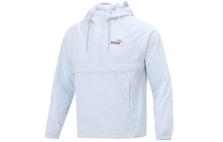 PUMA Jackets Unisex Ice Blue Hooded Moderate Other