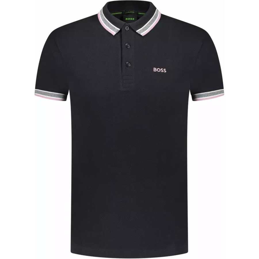 HUGO BOSS Logo Embroidered Short-Sleeved Polo Shirt