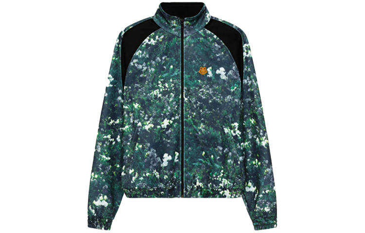 KENZO KENZO Logo Patch Zip Up Jacket