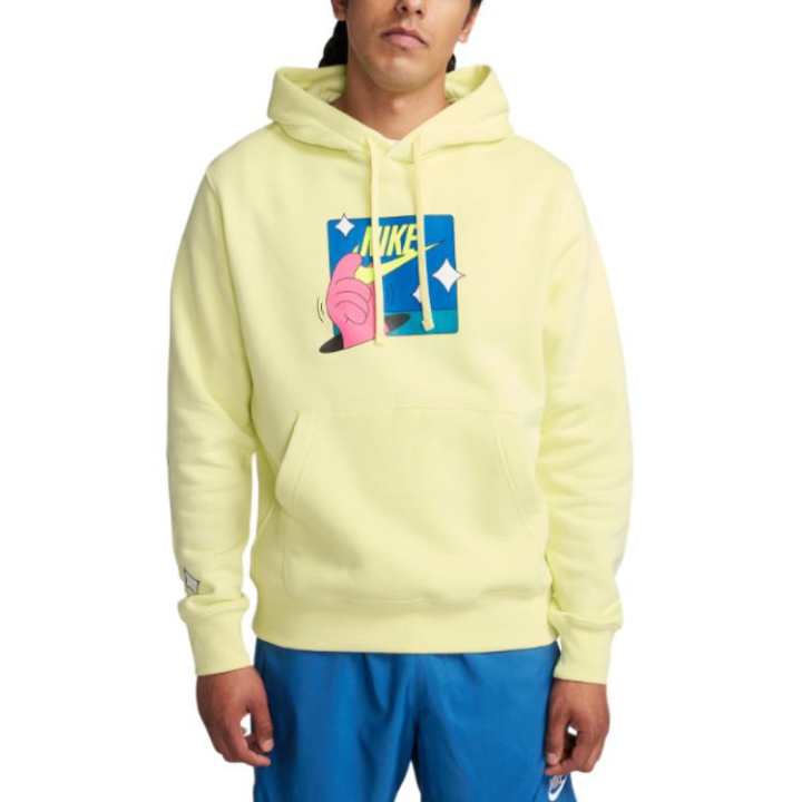 Nike Nike Sweatshirts Men's Yellow Hooded Moderate Other