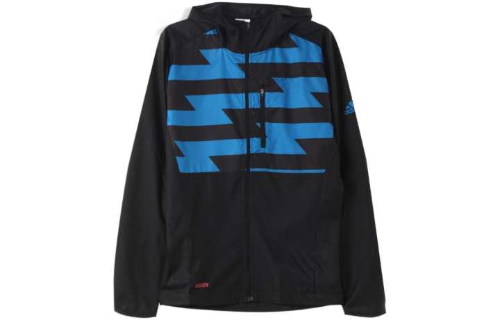 Adidas Adidas Jackets Men's Black Hooded Moderate Straight Fit