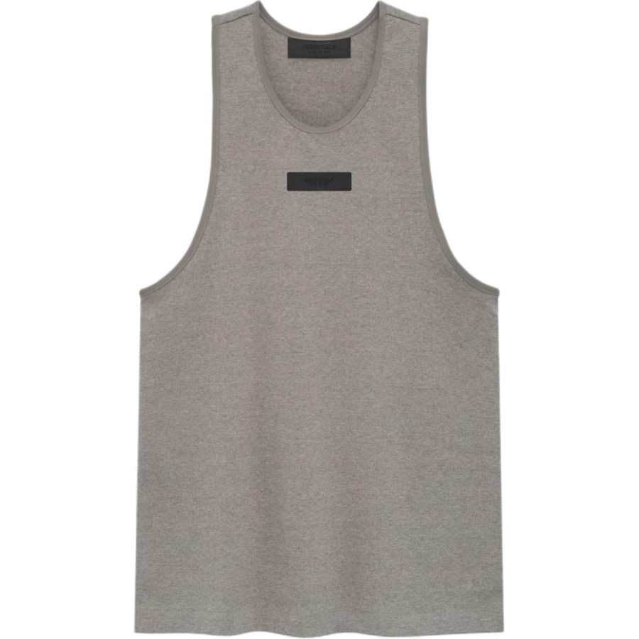 Fear Of God Essentials logo-appliqué cotton tank top