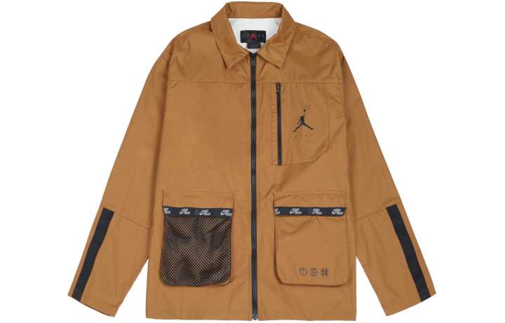 Jordan Jordan Jacket Men's Brown Yellow