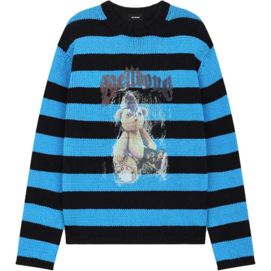 WE11DONE WE11DONE Punk Teddy Sweater