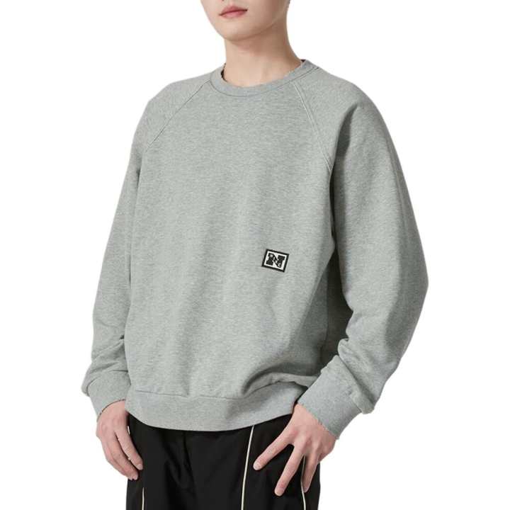 Nike Nike Sweatshirts Men's Gray 077 Crew Neck Moderate