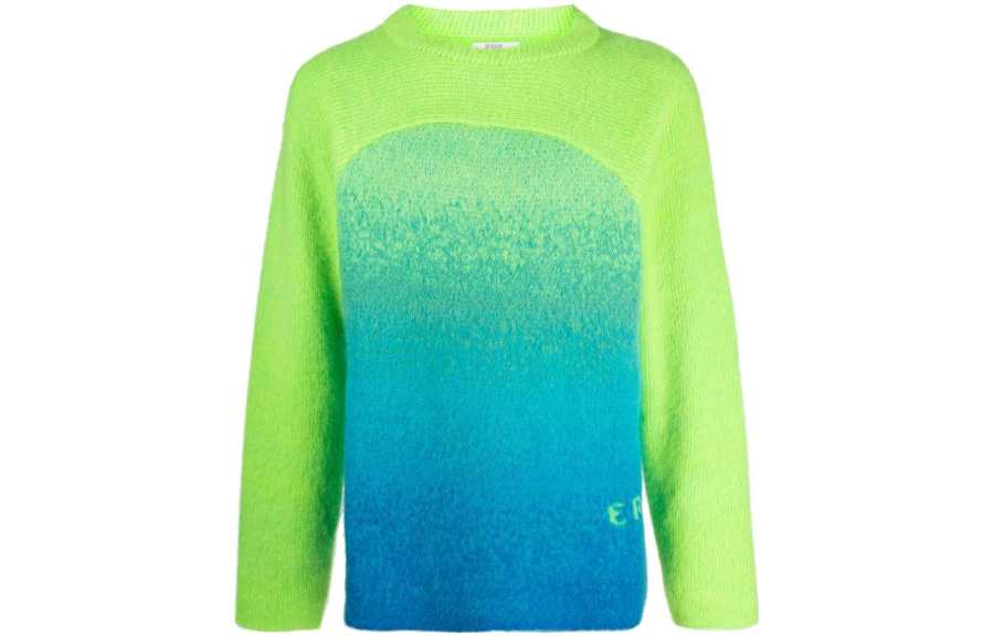 Erl Rib-Knit Crewneck Knitwear