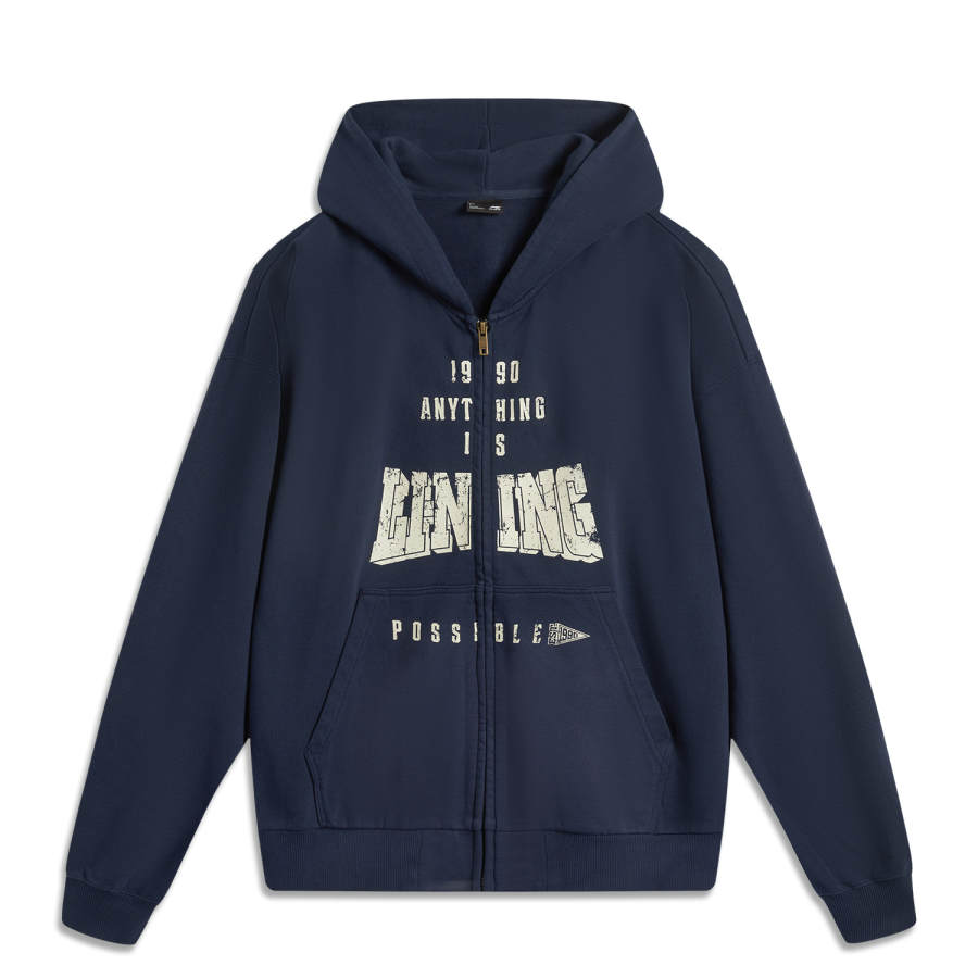 Li-Ning Li Ning Sports Life Collection Sweatshirt Unisex Dark Marine Blue