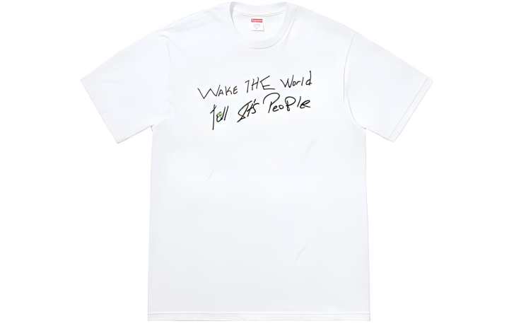 Supreme Supreme Buju Banton Wake The World Tee