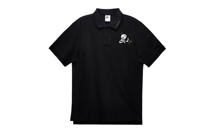 Nike Nike Polo Shirt Men's Black White Green