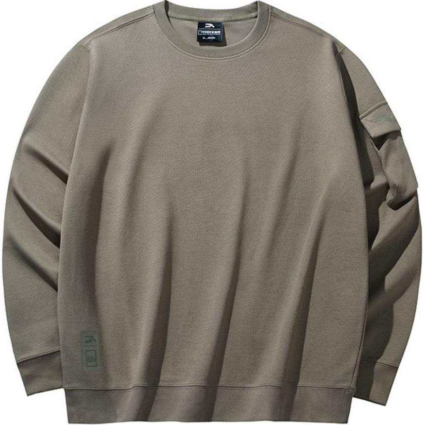 Anta Outdoor Collection Sweatshirt Men's Earth Umber