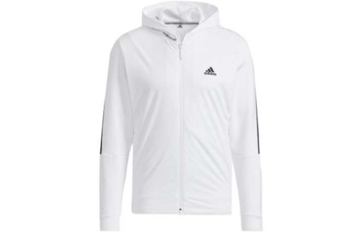 Adidas Adidas Jackets Men's White Hooded Moderate Other