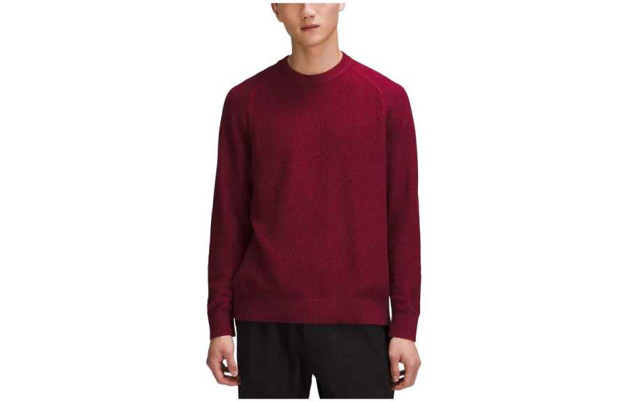 Lululemon Lululemon Textured Knit Crewneck Sweater Men's