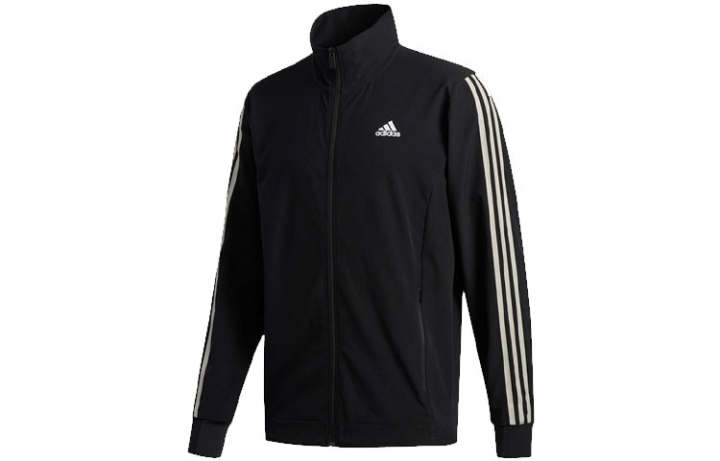 Adidas Adidas Jackets Men's Black Stand Collar Moderate Other