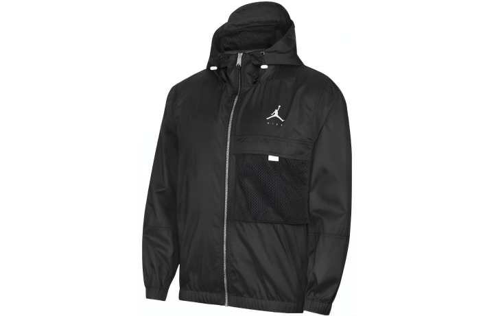Jordan Jordan Jumpman Statement Men's Logo Hooded Jacket Black