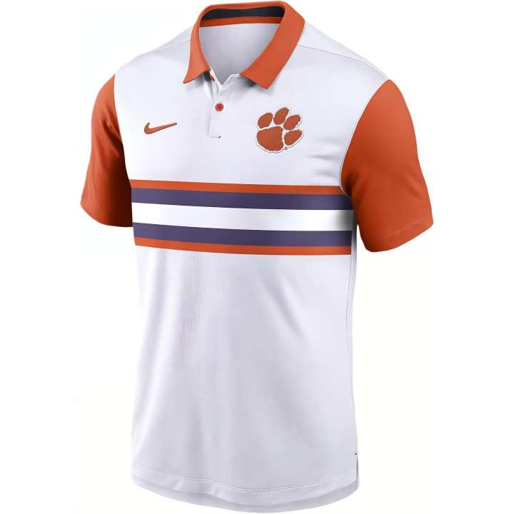 Nike Nike Clemson Tigers Primetime Campus Vapor Men's Nike Dri FIT College Polo