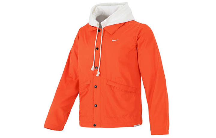 Nike Nike Jackets Men's Orange Red Hooded Thickened Other