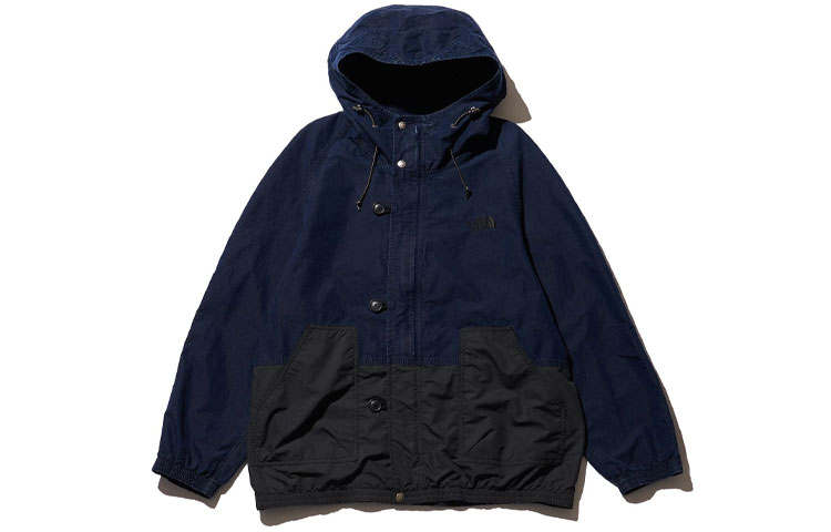 THE NORTH FACE PURPLE LABEL X Monkey Time Jackets Men's Blue Hooded Moderate Other