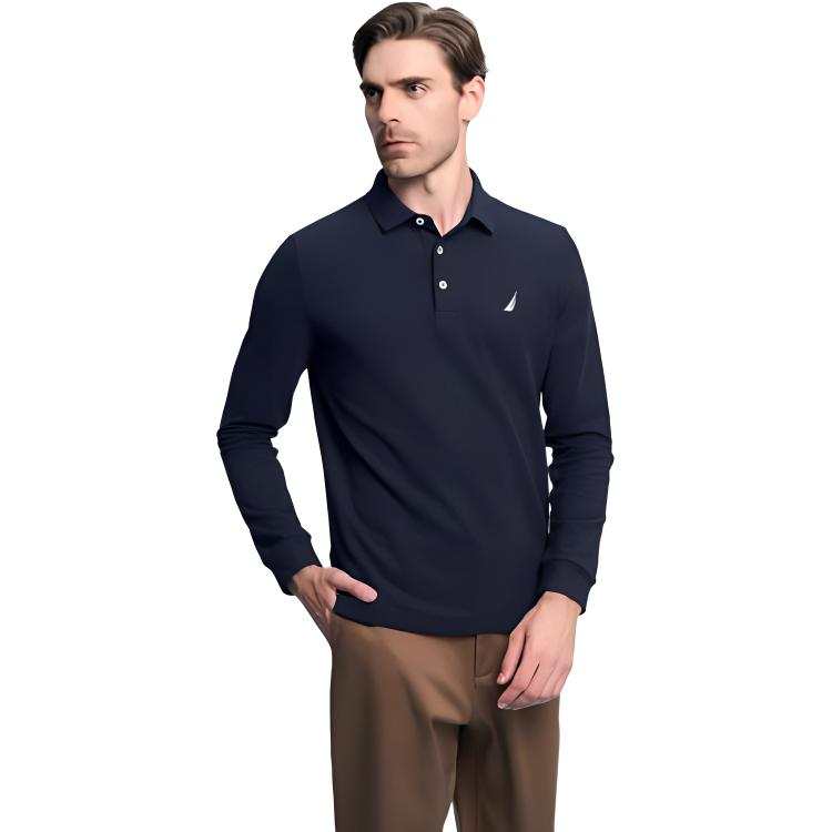 NAUTICA Polo Shirts Men's Polo Collar Moderate Other