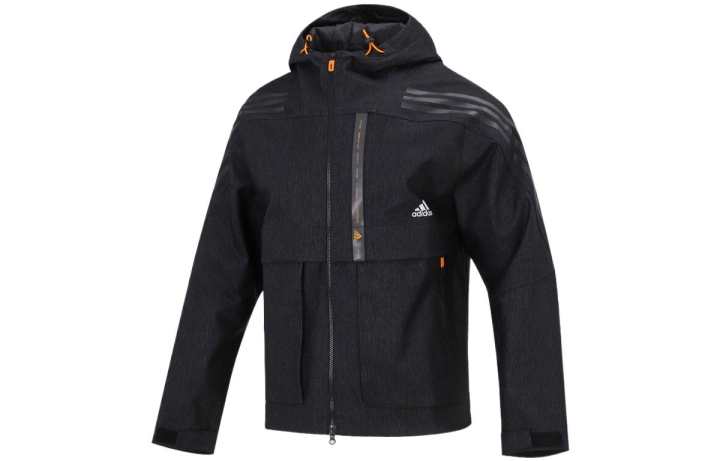 Adidas Adidas Jackets Men's Black Hooded Moderate Other