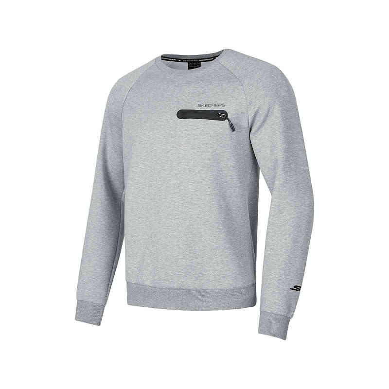 Skechers GOKNIT Sweatshirt Men's Mixed Gray