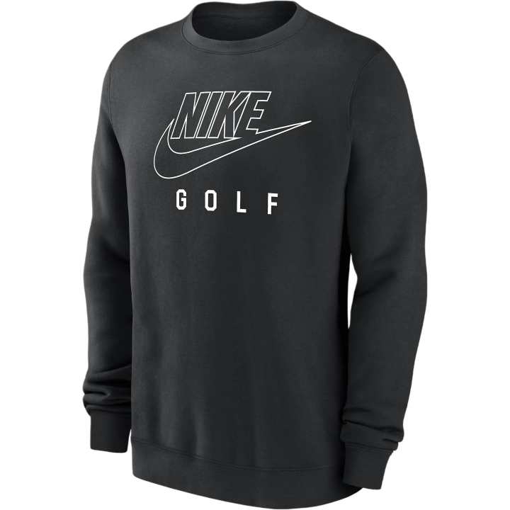 Nike Nike Swoosh Club Fleece Men's Golf Pullover Crew Neck Sweatshirt
