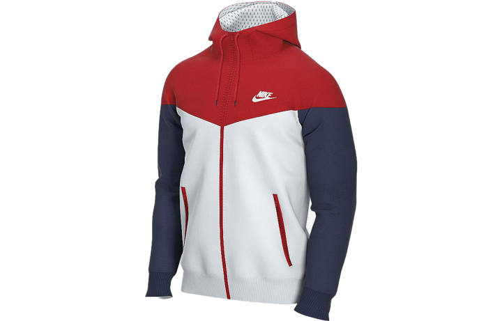 Nike Nike Jackets Men's White Hooded Moderate