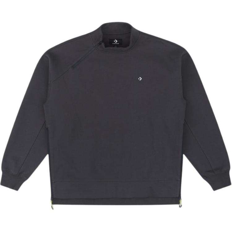 Converse Converse Sweatshirts Men's Gray Stand Collar Moderate Other