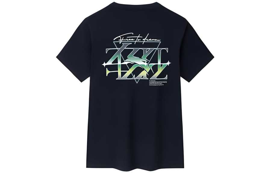 ANTA Anta Basketball Collection T Shirt Unisex Basic Black
