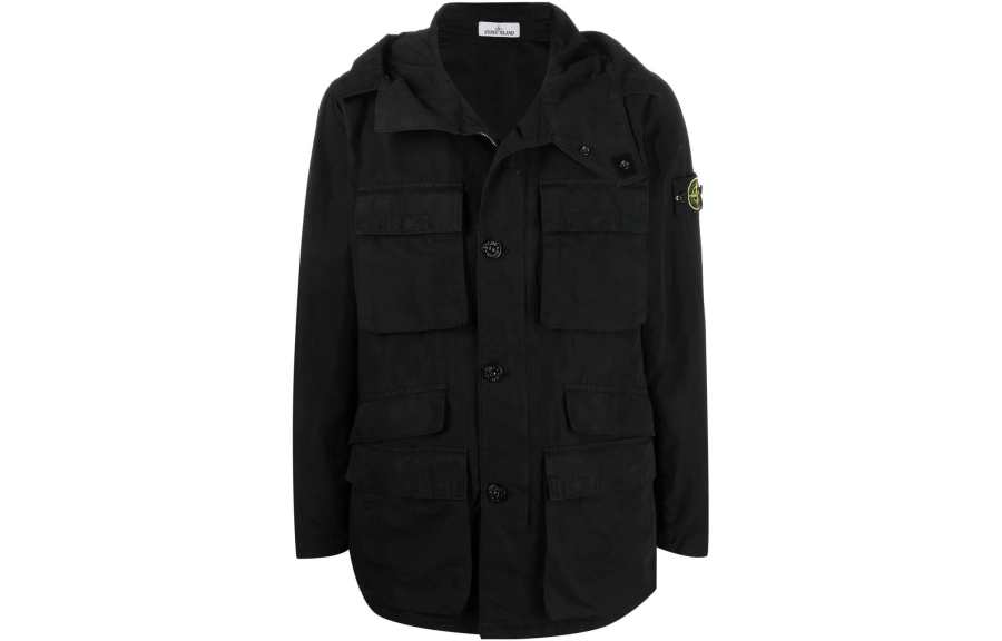 STONE ISLAND Compass Badge Hooded Jacket