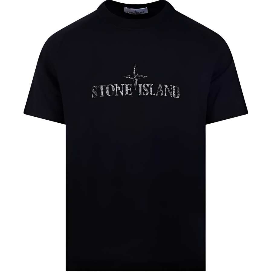 STONE ISLAND Institutional Two Print T Shirt