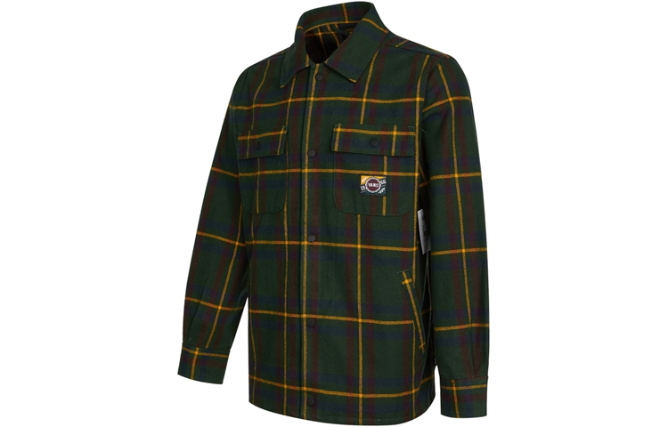Vans Vans Jackets Men's Green Lapel Moderate Workwear