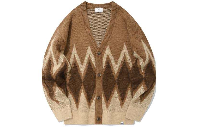 COVERNAT COVERNAT Sweaters Men's Brown V Neck Other