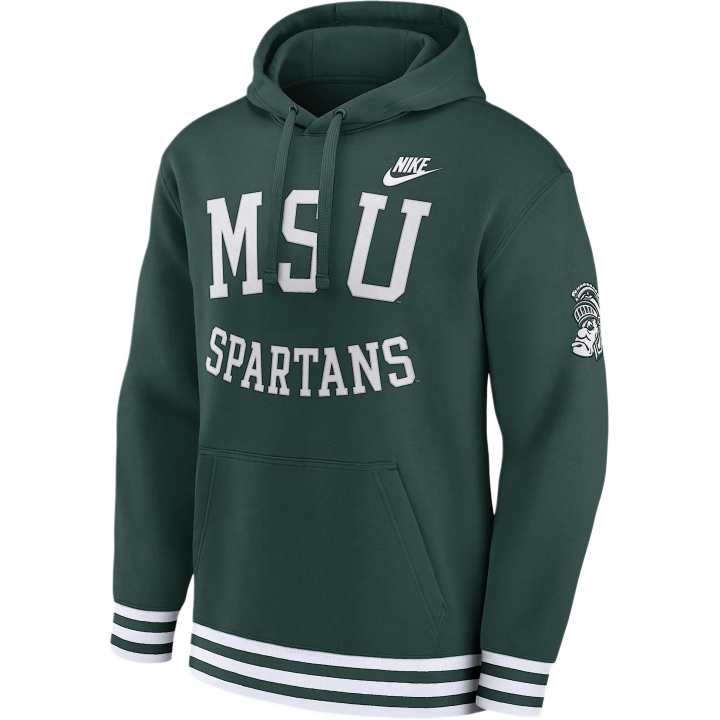 Nike Nike Michigan State Spartans Legacy Retro Men's Nike College Pullover Hoodie