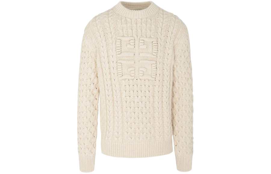 Givenchy Givenchy 4G Cable Knit Sweater