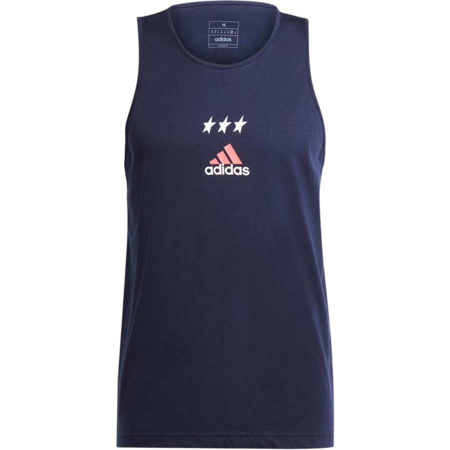 Adidas Adidas Free Shipping With AdiClub Americana Graphic Tank Top