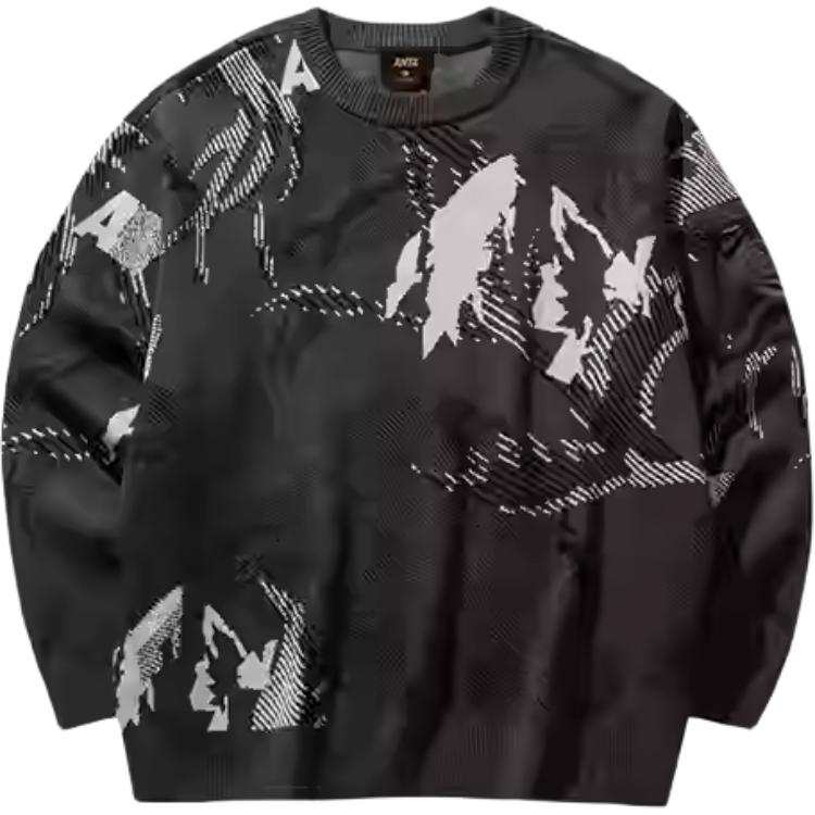Anta Sports Lifestyle Collection Lifestyle Collection Sweater Men's Basic Black