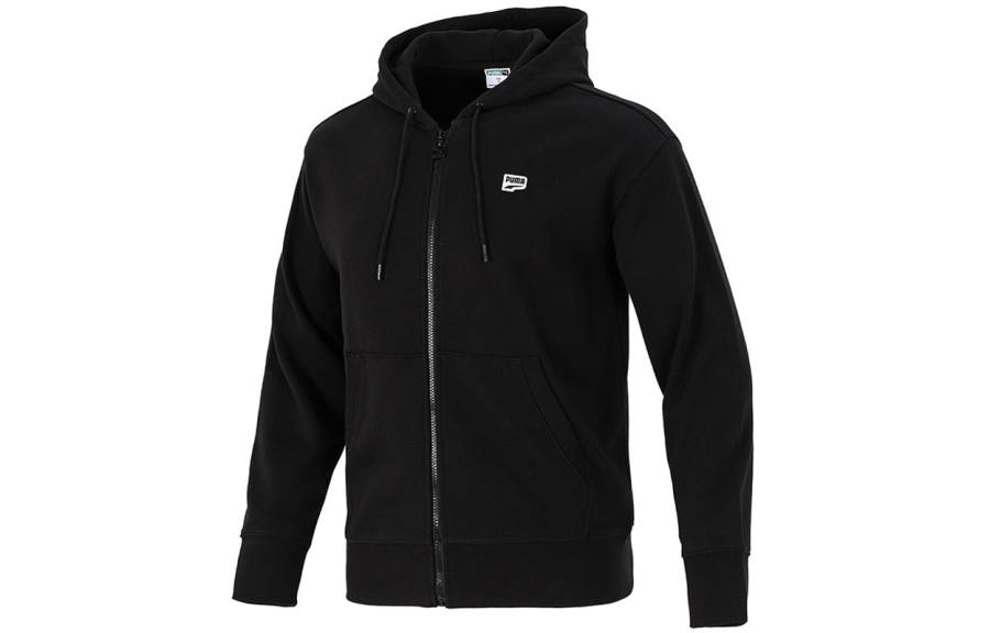 PUMA PUMA Jackets Men's Black Hooded Moderate Other