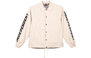 INDEPENDENT Jackets Unisex Khaki Lapel Moderate Straight Fit