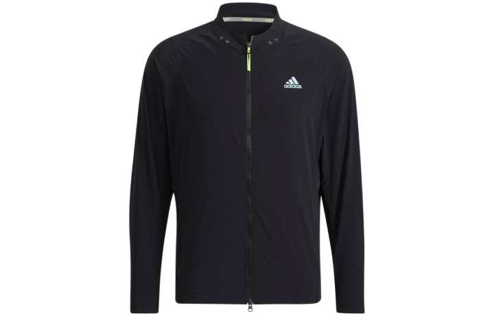 Adidas Adidas Jackets Men's Black Stand Collar Moderate Straight Fit
