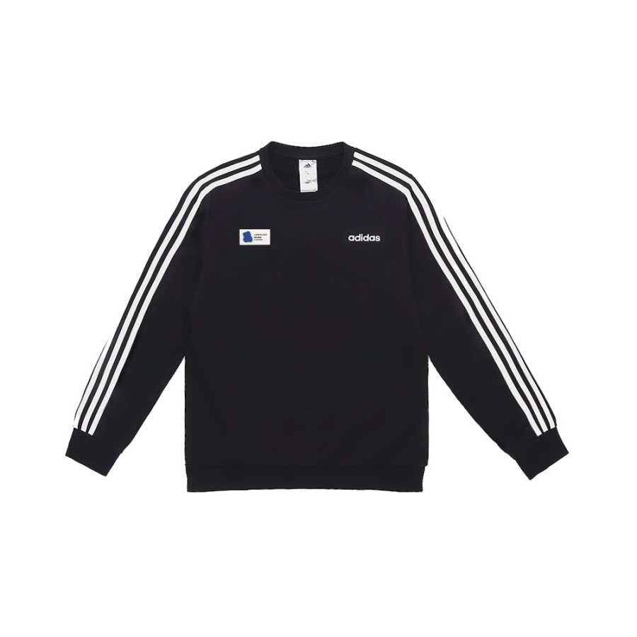 Adidas Adidas Sweatshirts Men's Black Crew Neck Moderate