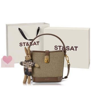 ST&SAT Fabric Shoulder Bag, Crossbody Bag, Handbag Women's Multicolor