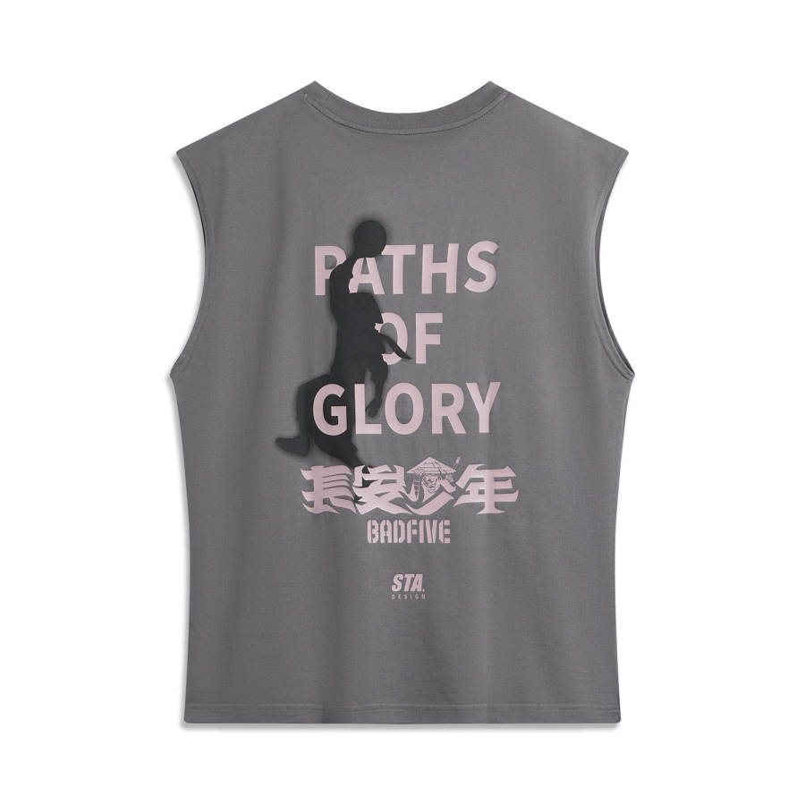 Li-Ning Li Ning Badfive Tank Top Men's Smoky Ink Gray