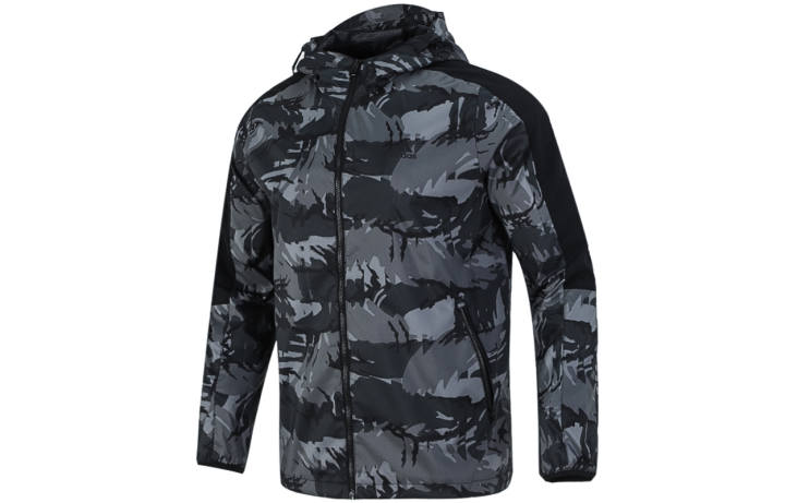 Adidas Adidas Camouflage Jacket Men's Black