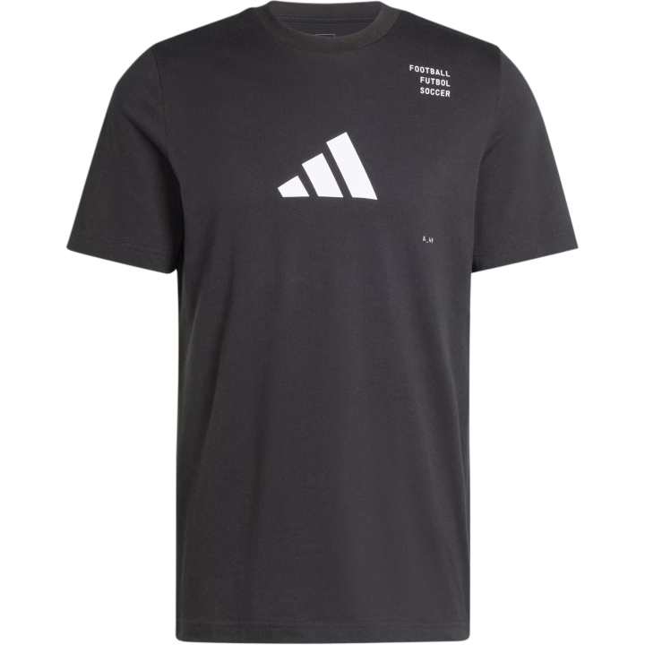 Adidas Adidas Clothing T Shirts Men's Black Crew Neck