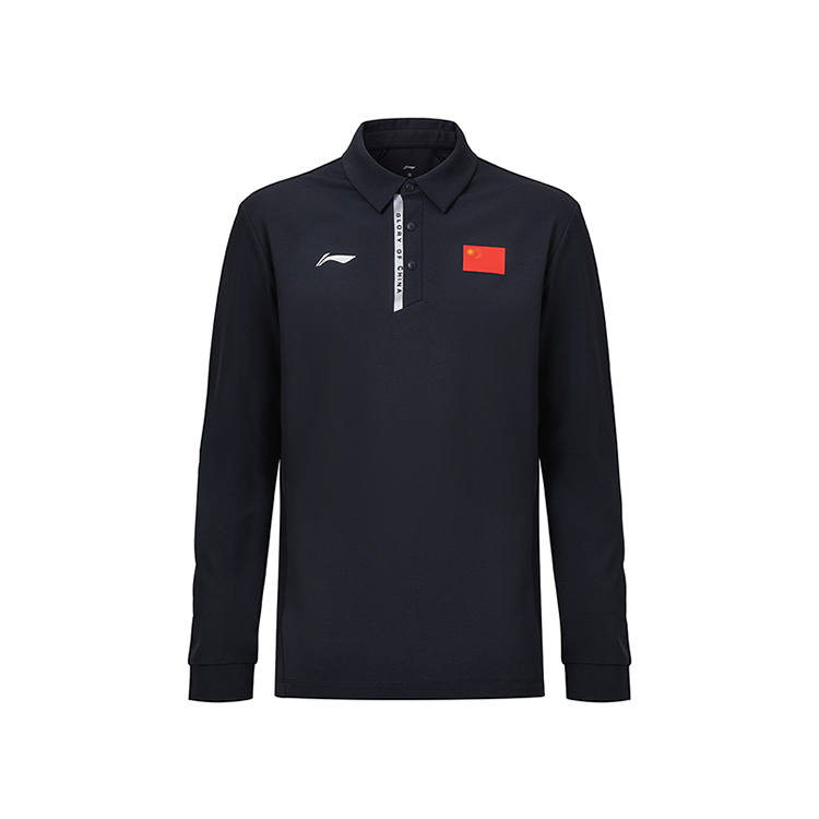 Li-Ning Li Ning Polo Shirt Unisex Deep Blue