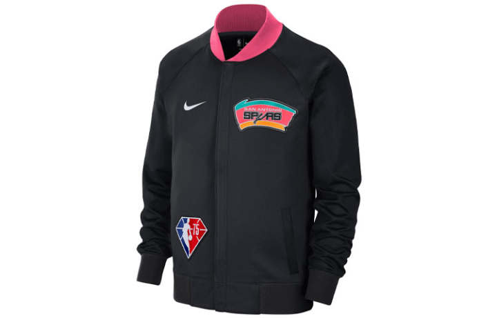 Nike Nike Nba San Antonio Spurs Showtime City Edition Dri Fit Jacket