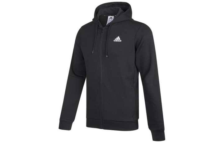 Adidas Adidas Jackets Men's Black Hooded Moderate Other